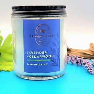 Bath & Body Works Lavender Cedarwood Singlewick Candle